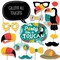 Big Dot of Happiness Calling All Toucans - Tropical Bird Baby Shower or Birthday Party Photo Booth Props Kit - 20 Count
